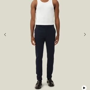 Les Deux Slim Navy Men's Dress Pants